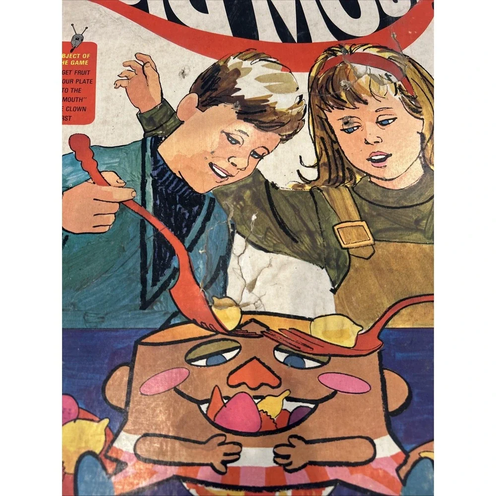 Vintage 1968‎ Schaper Big Mouth Game Classic Retro Family Game Original Box